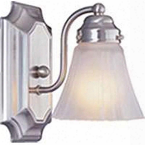 Boston Harbor Rf-v-041-bn-3l Fixture Wall 1lt Satnkl Med Bs Polish=satin Nickel