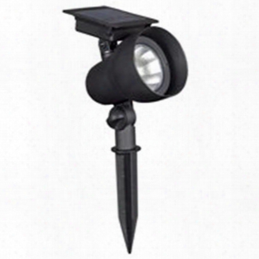 Boston Harbor Ss9p-p3-bk-1 Light Solar Outdr Fld 30lm Blk Finish =black