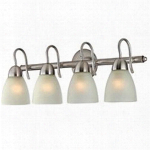 Boston Harbor V83nk04 Fixture Wall  4lt Brushnkl Med Finish=brushed Nickel