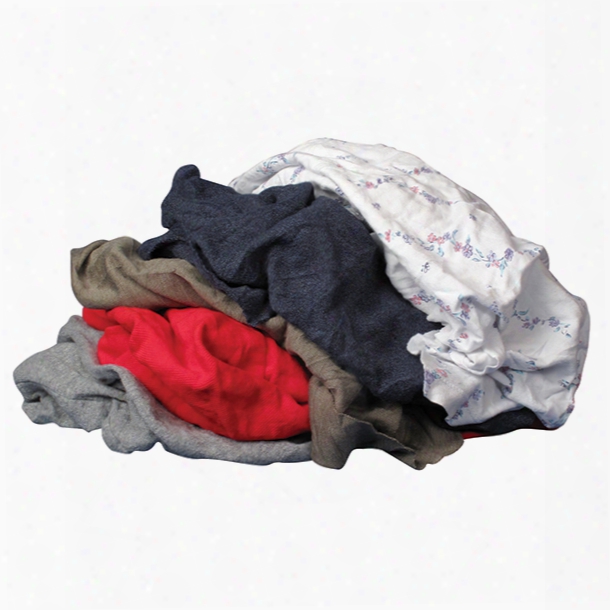 Buffalo Recycled Coolored Cloth Rags, 1 Lb. Bag