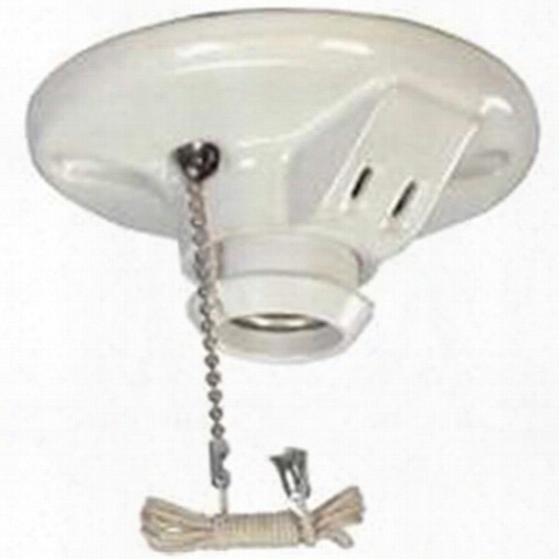 Cooper Wiring 669-sp Hloder Ceiling Lamp P-chn 4in Color=white