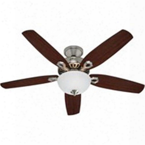 Hunter Fan Company 53090 Fan Ceil 52in 5bld/2lt Cand Bn Hardware Finish=brushed Nickel