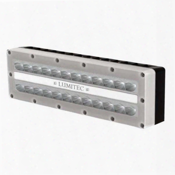 Lumitec Lighting 12v Dc Triton Led Floodlight, Surface Mount, Draw: 13.3a