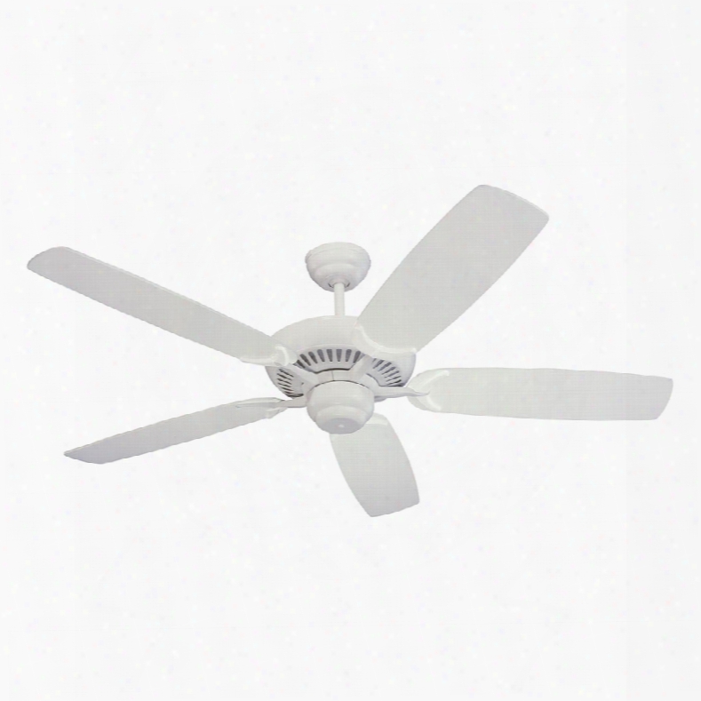 Monte Carlo 5co52wh Colony Ceiling Fan Light 52" White