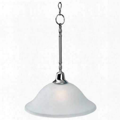 Monument 617261 Sonoma Lighting Collection, 1 Light Pendant Downlight,  Brushed Nickel 617261