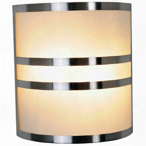 Monument 617605 Contemporary Lighting Collection, Wall Sconce, Brushed Nickel 617605