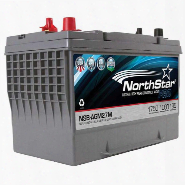 Northstar Battery Group 27 Thin Plate Pure Lead Agm Battery