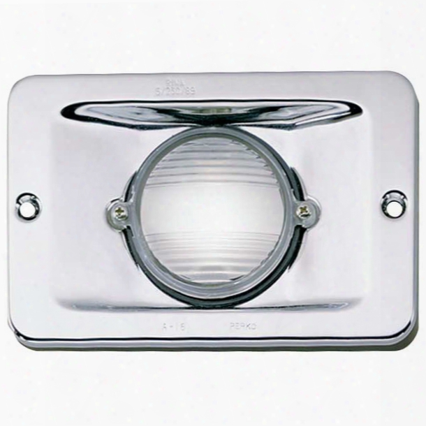 Perko Vertical Mount Stern Light, Stainless Steel Top