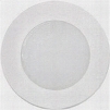 POWER ZONE TM14 TRIM RECESS OPAL GLASS 8IN WHT Trim Finish=White