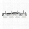 Sea Gull Lighting 44942BLE-05 Windgate 4 Light Wall Vanity Chrome Finish