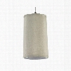 Sea Gull Lighting 94626-989 Pendant Oyster Silk Dupion Shade Satin Nickel Finish