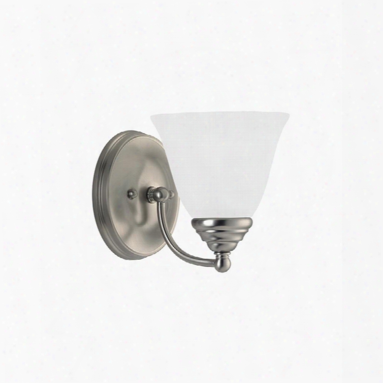 Sea Gull Lighting 44575-962 1-light Bath Bar Brushed Nickel Finish