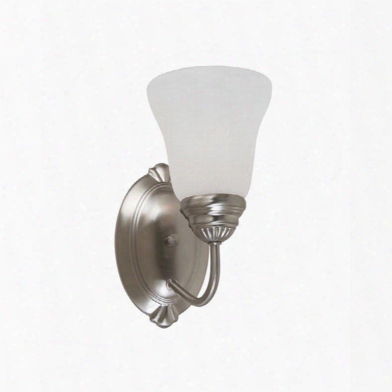 Sea Gull Lighting 44760962 Oaklyn 1-light Bath Sconce Brushed Nickel Finish