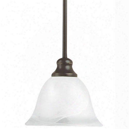 Sea Gull Lighting 6501-07 6 Light Pendant Chandelier Weathered Iron Finish