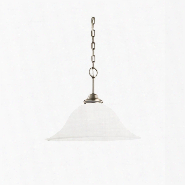 Sea Gull Lighting 65360-965 Rialto 1-light Pendant Antique Brushed Nickel