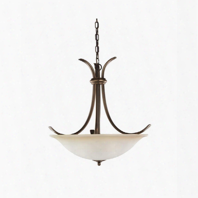 Sea Gull Lighting 65361-829 Rialto 3-light Pendant Russet Bronze