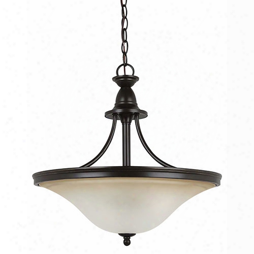 Sea Gull Lighting 65851-782 3 Light Pendant Heirloom Bronze