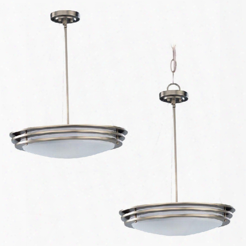 Sea Gull Lighting 69251ble-962 Nexus Pendant 4-light Nickle Finish