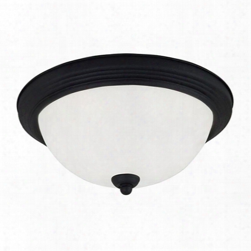 Sea Gull Lighting 79163ble-839 1 Light Ceiling Flush Mount Blacksmith