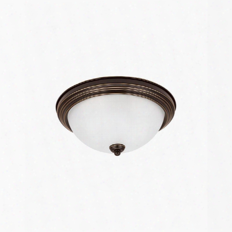 Sea Gull Lighting 79565ble-827 Ceiling Flush Mount Orund 3-light Cfl Bronze