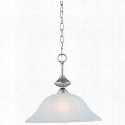 Thomas Lighting 190059117 Holly 1 Light Pendant In Matte Nickel Finish