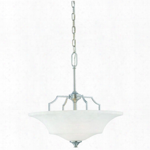 Thomas Lighting Sl892578 Chiave 2 Light Pendant In Brushed Nickel Finish