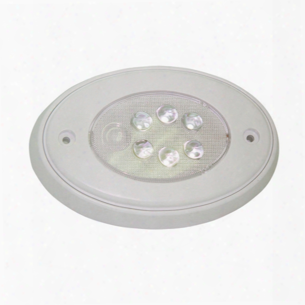 Aqua Signal Vienna Led Oval Push Light, Surface-mount, White Leds