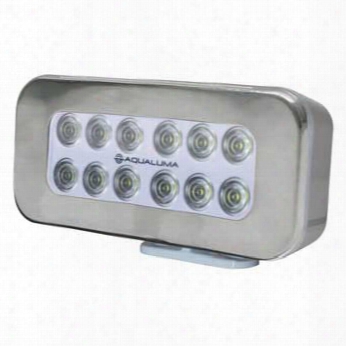 Aqualuma 12 Led Spreader Light, Flush Mount, White