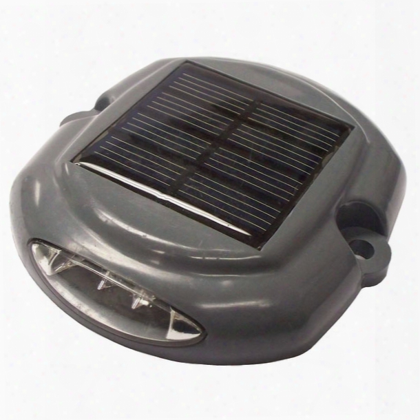 Dock Edge Solar Led Puck Light, 2-pack