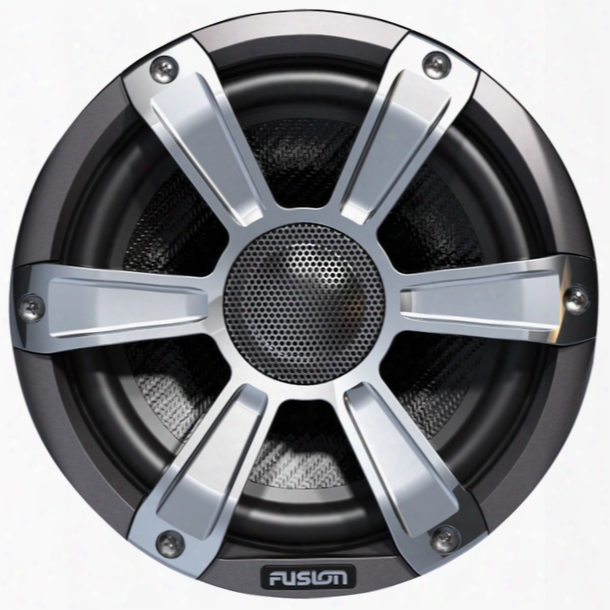 Fusion Sg-fl77spc 7.7" Coaxial Sports Chrome Marine Speakers With Led's