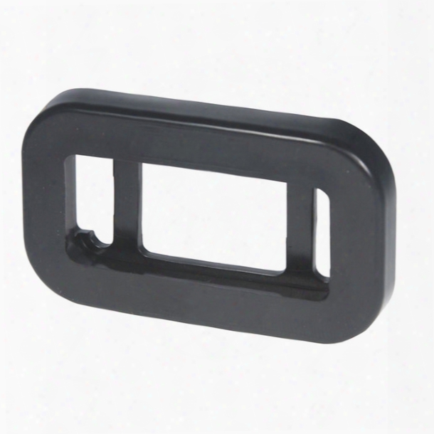 Grote Industries Pvc Grommet For Small Rectangular Lamps, Black