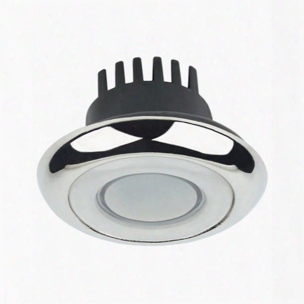 Imtra Corporation Courtesy Light, 10 To 30v Dc, Stainless Steel, 1 X 1 Watt Cool White Led, Ip65