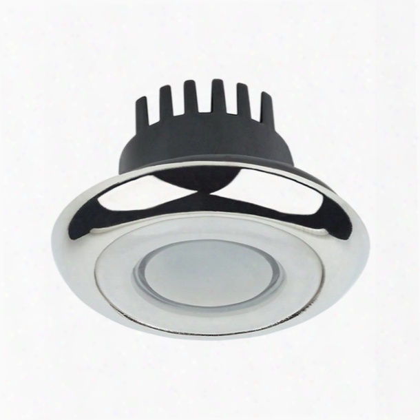 Imtra Corporation Courtesy Light, 10 To 30v Dc, Stainless Steel, 1 X 1 Watt Red Led, Ip65