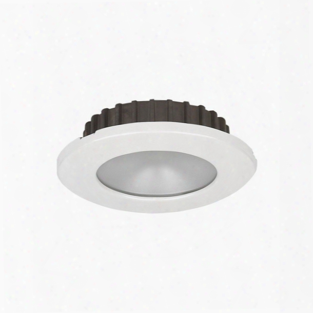 Imtra Corporation Powerled Downlight, 10 To 30v Dc, White Trim Ring, Cool White, Ip65