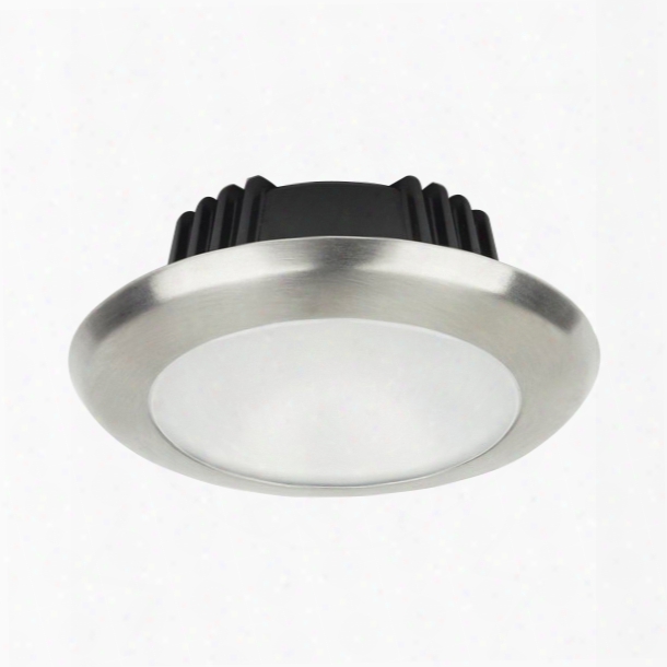 Imtra Corporation Powerled Downlight, 10 To 40v Ac/dc, Brushed Stainless, Ip65