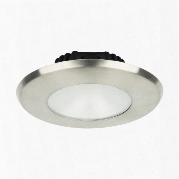 Imtra Corporation Powerled Downlight, 10 To 40v Ac/dc, Brushed Stainless Steel, Ip65