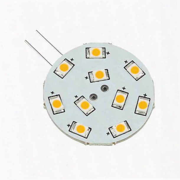 Imtra Corporation "x-beam" Led Replacement Bulb, Warm White, 10 To 30v Dc, 2.2 Watts, Directional, G4 Socket, Side Pin