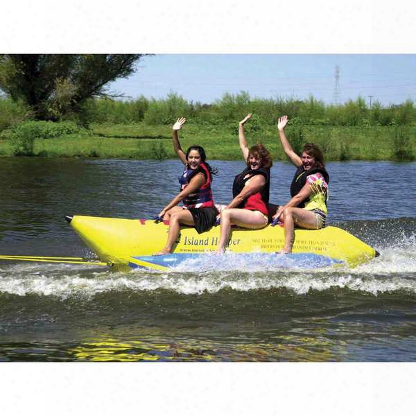 Island Hopper Banana Boat, 3 Person Watersled