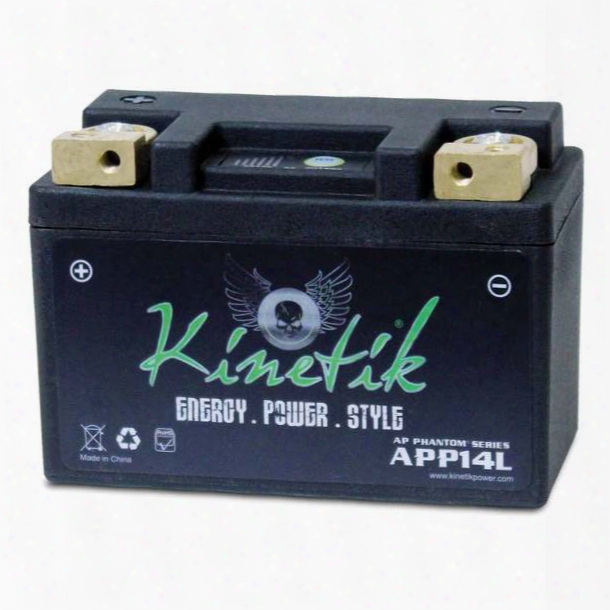 Kinetik Ap Phantom Lithium Iron Battery, App14l