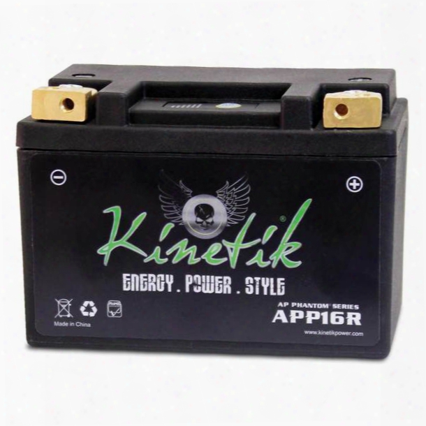 Kinetik Ap Phantom Lithium Iron Battery, App16r