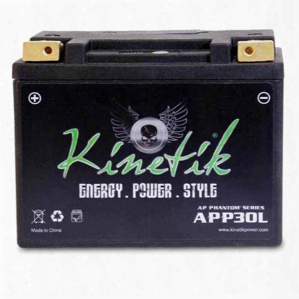 Kinetik Ap Phantom Lithium Iron Battery, App30l