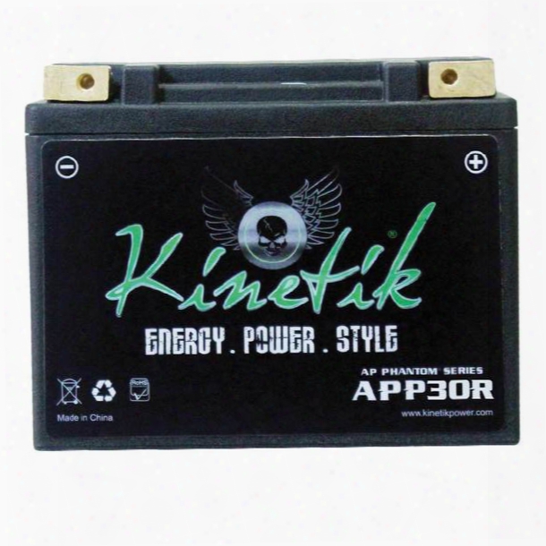 Kinetik Ap Phantom Lithium Iron Battery, App30r