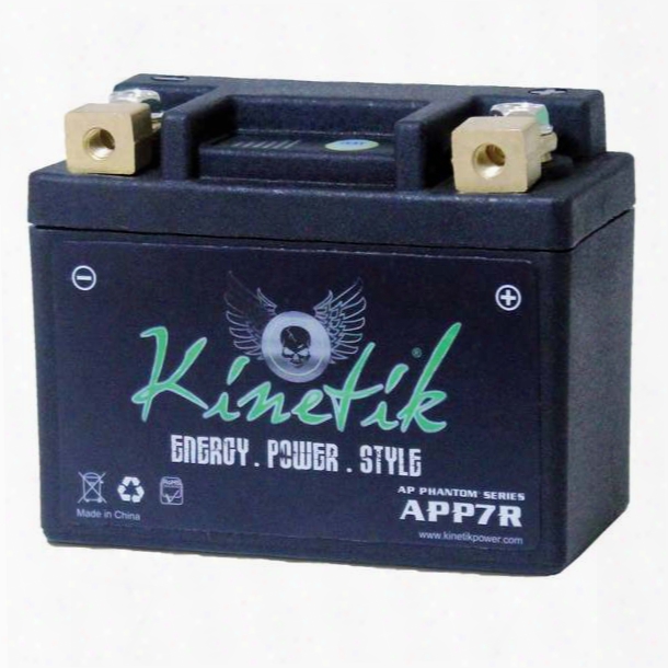 Kinetik Ap Phantom Lithium Iron Battery, App7r