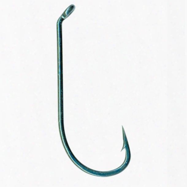 Mustad Hooks Virginia Hook, Blue, Size 4, 100-pack