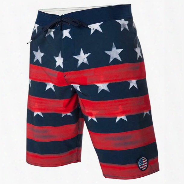 O'neill Men's Star Spangled Board Shorts Blue