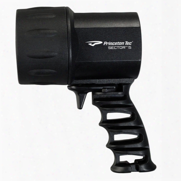 Princeton Tec Sector 5 Handheld Led Spotlight, Black