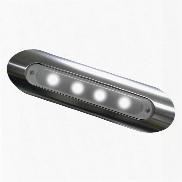 Taco Marine 4-led Pipe-mount Deck Light, Aluminum Housing