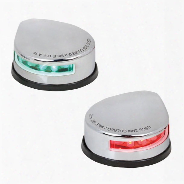 West Marine Navigation-lights 12v Led Side, Set Of Two