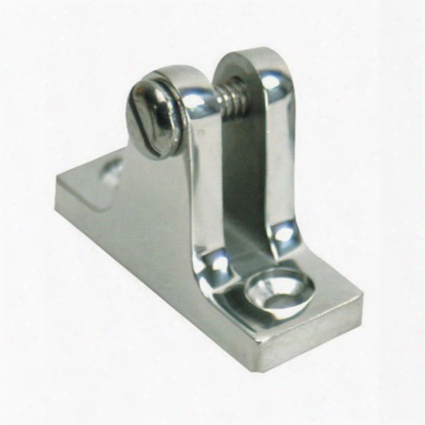 Whitecap Drilled Angle Base Deck Hinge