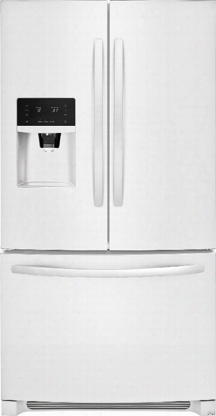 Frigidaire Ffhb2750tp 36 Inch French Door Refrigerator With Puresource Lttraii Filtration, Adjustable Interior Storage, Multi-level Led Lighting, Fair Temp␞, Dual Ice Ready, Store-more␞ Shelves And 26.8 Cu. Ft. Capacity: Pearl